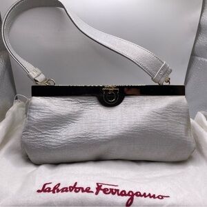 Salvatore Ferragamo Argento/Silver Handbag